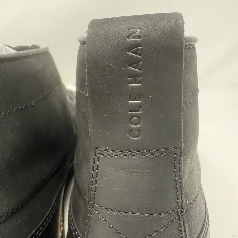Cole Haan Men’s Pinch‎ Rugged Chukka Ankle Boots Black Leather 10.5 New in Box